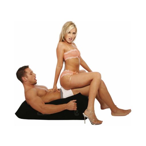 Fetish Fantasy Series Ultra Inflatable Position Master Wedge Black - Image 8