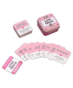 After Dinner Amusements Love Trivia 50 Questions Game