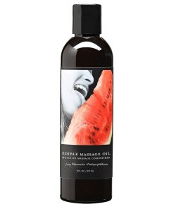 Earthly Body Edible Massage Oil Juicy Watermelon 8Oz
