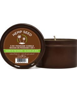 Earthly Body Massage Candle Naked In The Woods 6.8Oz