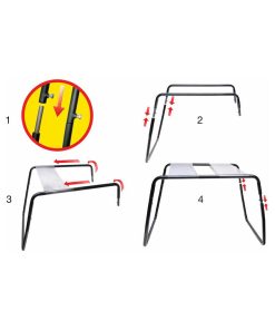 Fetish Fantasy Series The Incredible Sex Stool Clear/Black