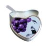 Earthly Body Hemp Seed Edible Massage Candle Grape 4 Oz.