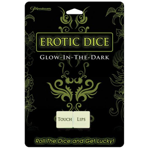 Pipedream Glow-In-The-Dark Erotic Dice
