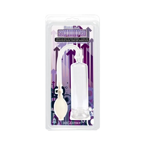 So Pumped Penis Pump Without Sleeve (Clear)