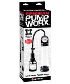 Pump Worx Accu-Meter Power Pump Clear/Black