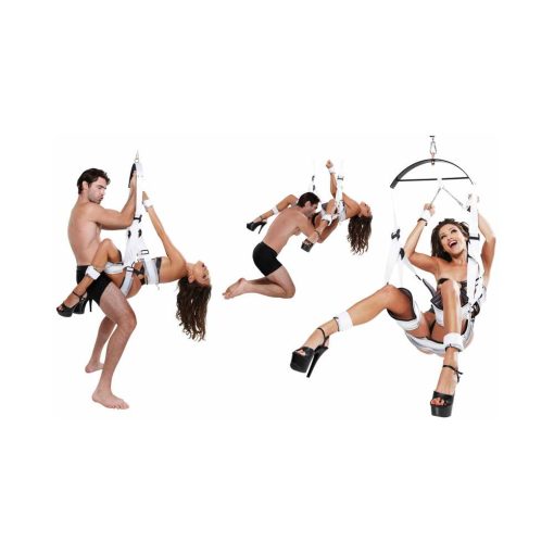 Fetish Fantasy Series Fantasy Bondage Swing White - Image 2