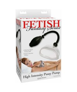 Fetish Fantasy Series High Intensity Pussy Pump Clear/Black