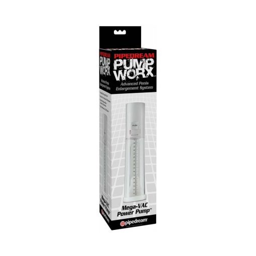 Pump Worx Mega-Vac Power Pump Clear/White