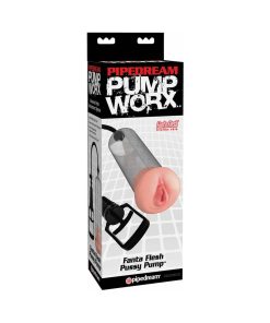 Pump Worx Fanta Flesh Pussy Pump Beige/Clear