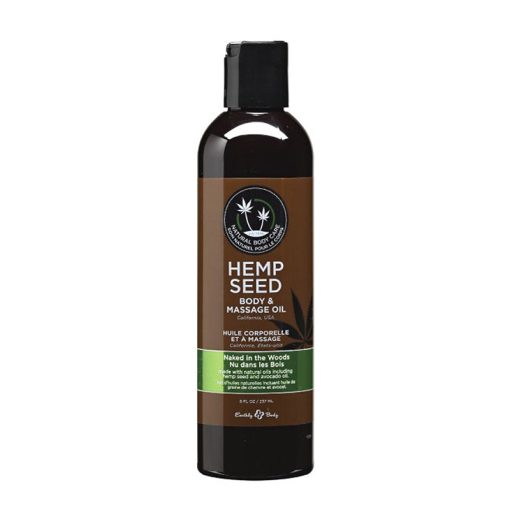 Earthly Body: Massage Oil Naked In The Woods 8Oz