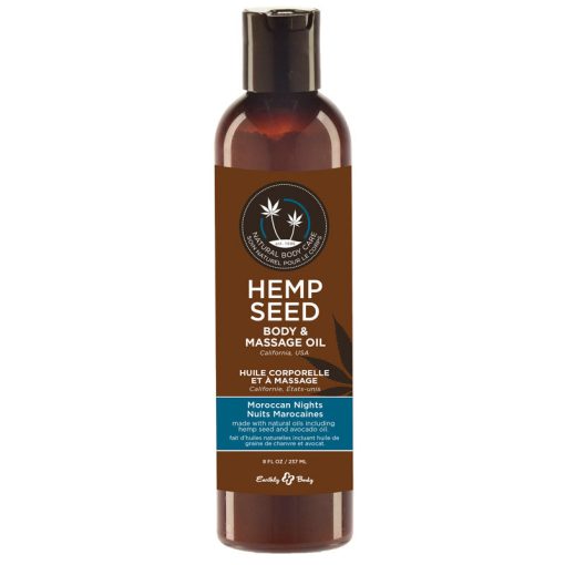 Earthly Body Massage Oil Moroccan Nights 8 Oz.