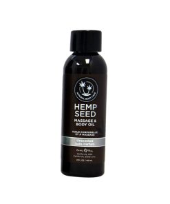 Earthly Body Massage Oil Unscented 2Oz