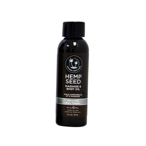 Earthly Body Massage Oil Unscented 2Oz