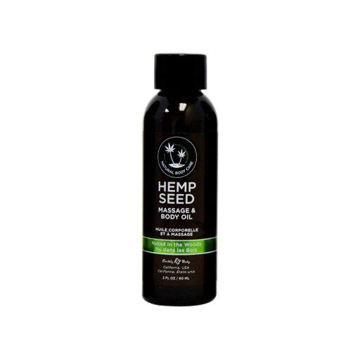 Earthly Body Massage Oil Naked In The Woods 2Oz