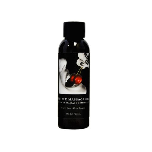 Earthly Body Edible Massage Oil Cherry 2Oz