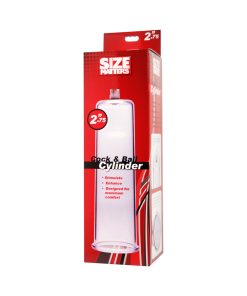 Size Matters Cock And Ball Cylinder 2.75 In. X 11 In. Clear