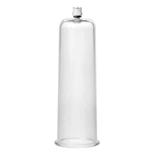 Size Matters Cock And Ball Cylinder 2.75 In. X 11 In. Clear - Image 2