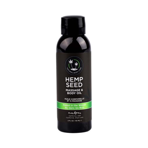 Earthly Body Hemp Seed Massage Oil 3-Piece Gift Set 2 Oz. - Image 6