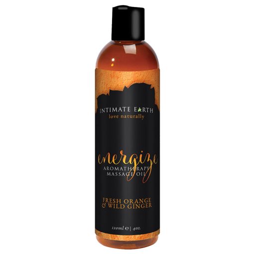 Intimate Earth Energize Massage Oil 120 Ml/4 Oz