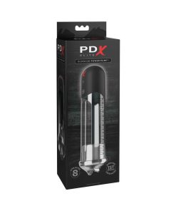 Pdx Elite Blowjob Power Pump Automated Suction Clear/Black