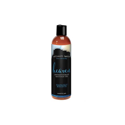 Intimate Earth Heaven Hazelnut Biscotti Massage Oil 240 Ml/8 Oz