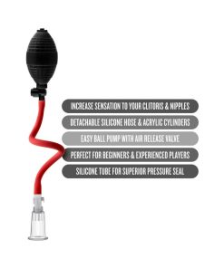 Temptasia Beginner'S Clitoral Pumping System Black