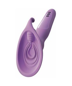 Alternative view of Fantasy For Her Vibrating Roto Suck-Her Silicone Vulva Pump Purple