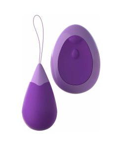 Alternative view of Fantasy For Her Remote Kegel Excite-Her Rechargeable Silicone Trainer Purple