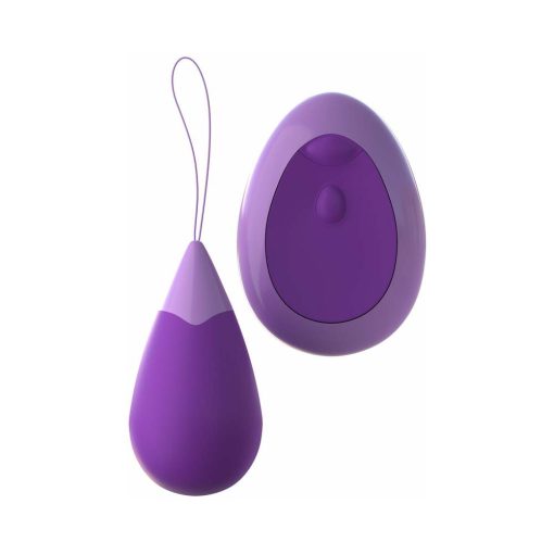 Fantasy For Her Remote Kegel Excite-Her Rechargeable Silicone Trainer Purple - Image 2