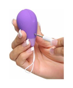 Fantasy For Her Remote Kegel Excite-Her Rechargeable Silicone Trainer Purple