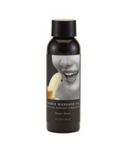 Earthly Body Edible Massage Oil Banana 2Oz
