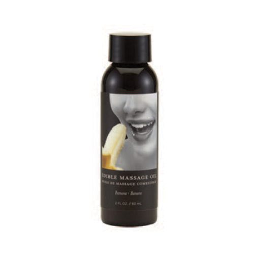Earthly Body Edible Massage Oil Banana 2Oz