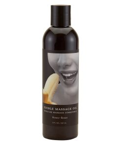 Earthly Body Edible Massage Oil Banana 8Oz