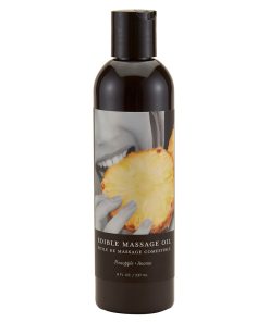Earthly Body Edible Massage Oil Pineapple 8Oz