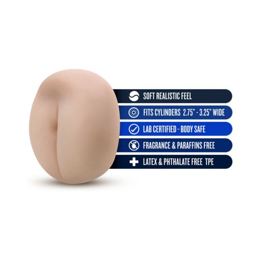Performance Universal Pump Sleeve Anal Beige - Image 3