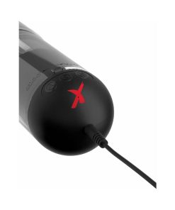 Pdx Elite Extender Pro Rechargeable Vibrating Penis Pump Clear/Black