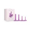 Wellness 4-Piece Silicone Dilator Kit Purple