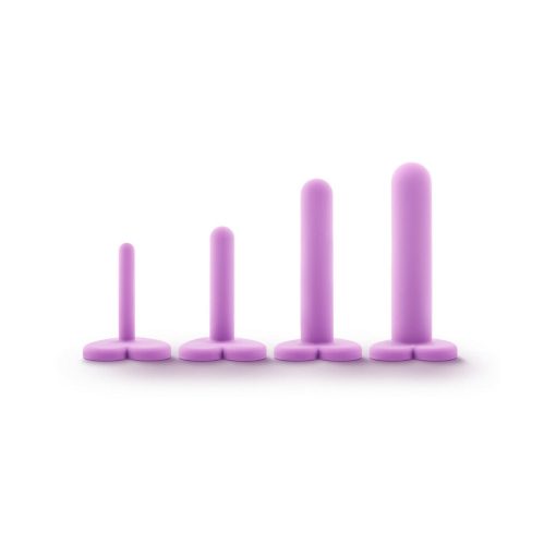 Wellness 4-Piece Silicone Dilator Kit Purple - Image 2