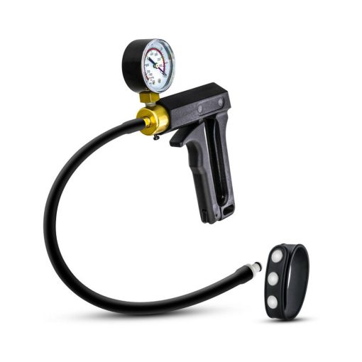 Performance Gauge Pump Trigger With Silicone Tubing & Silicone Cock Strap Black - Image 3