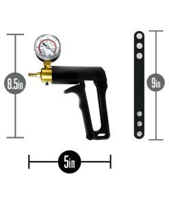 Performance Gauge Pump Trigger With Silicone Tubing & Silicone Cock Strap Black