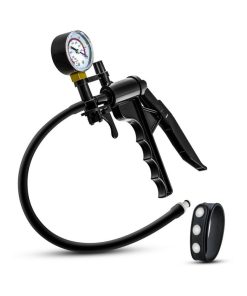 Performance Gauge Pump Pistol With Silicone Tubing & Silicone Cock Strap Black