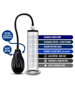Performance Vx9 Auto Penis Pump Clear
