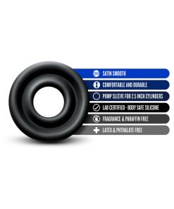 Performance Silicone Pump Sleeve Large Black