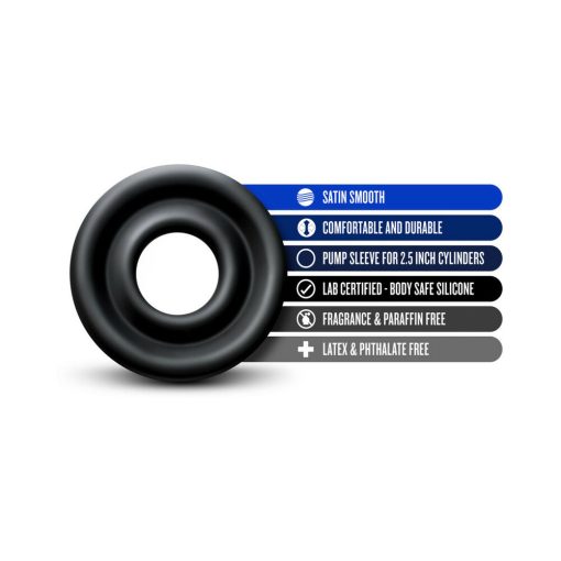 Performance Silicone Pump Sleeve Large Black - Image 4