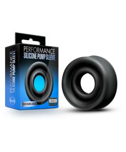 Performance Silicone Pump Sleeve Medium Black