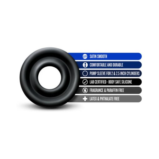 Performance Silicone Pump Sleeve Medium Black - Image 4