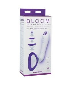 Bloom - Intimate Body Pump - Automatic - Vibrating - Rechargeable Purple/White