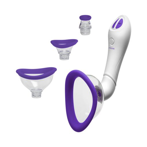 Bloom - Intimate Body Pump - Automatic - Vibrating - Rechargeable Purple/White - Image 2