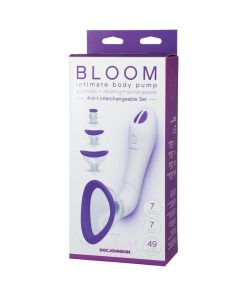 Bloom - Intimate Body Pump - Automatic - Vibrating - Rechargeable Purple/White