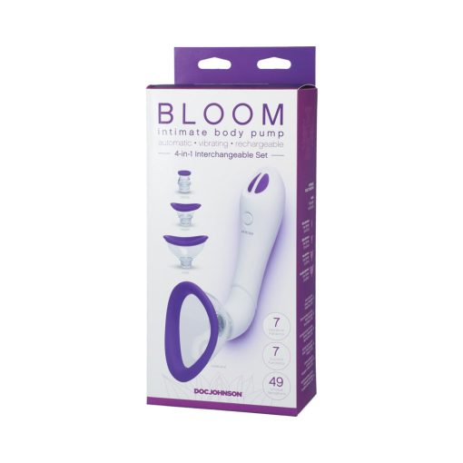 Bloom - Intimate Body Pump - Automatic - Vibrating - Rechargeable Purple/White - Image 8